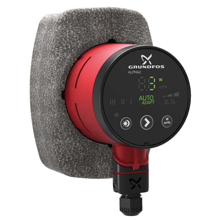 Byte av Cirkulationspump ALPHA2