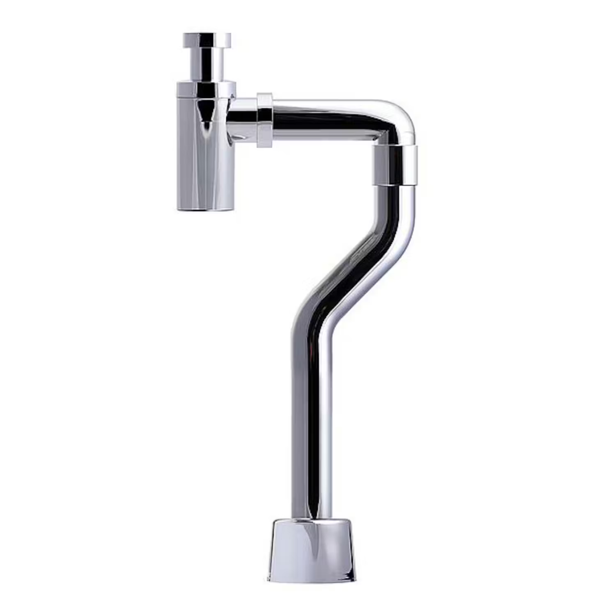 Purus S-böj G32xØ40 Krom